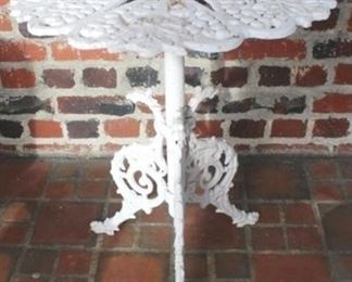 1 - Wrought Iron Table 24 x 20
