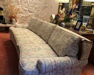 Vintage Floral Couch