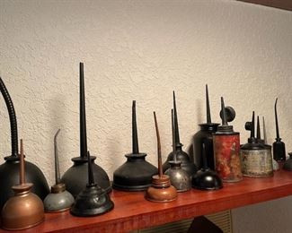 Vintage Oil Can Collection
