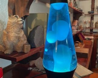 Blue Lava Lamp