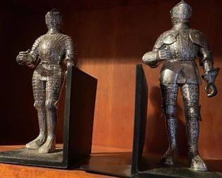 Medieval Knight Bookends