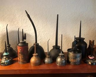 Vintage Oil Can Collection