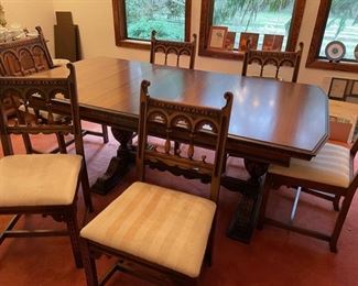 Vintage Dining 7 Piece Set