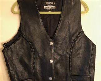 Pro-Rider Premium Leather Vest