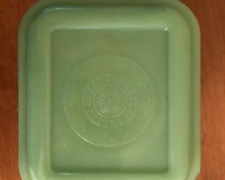 Jadeite Container with Lid