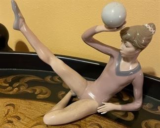 Lladro Gymnast Figurine