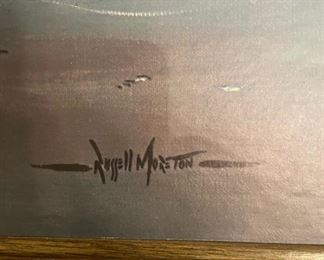 Russell Moreton Blue Pacific Seascape Painting