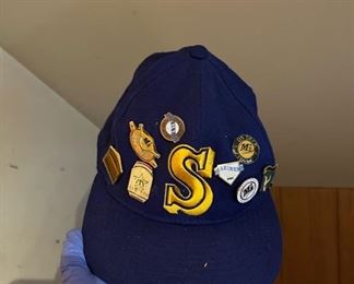 Vintage Seattle Mariners Trucker Hat with Pins
