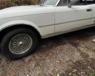 1980 Fiat 2000 2 Door Convertible 85.5 K Miles VIN: 124CS000172673 