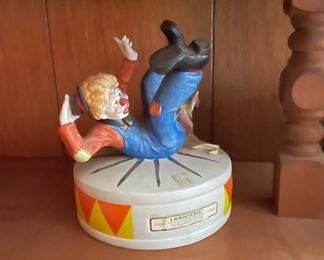 Lionstone Liqueur 1978 "Slips on Banana" Clown Decanter