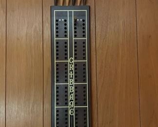 Vintage Cribbage Board