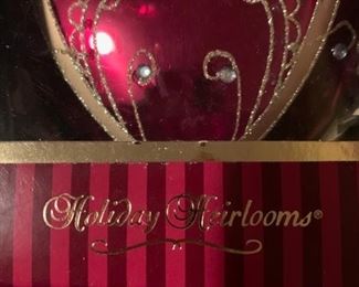 Waterford Holiday Heirlooms Heart Ornament