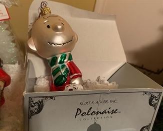 Kurt S. Alder Polonaise Glass Ornament Charlie Brown