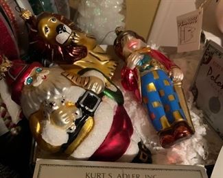 Kurt S. Alder Polonaise Glass Ornaments