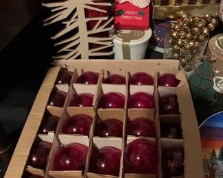 Various Vintage Ornaments