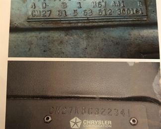 1968 Chrysler 300 2 Door Convertible 45.3 K Miles VIN: CM27K8C322341 Due to last minute circumstances&nbsp;the auction of the Chrysler 300 is being postponed until next week. The vehicle will not be available for viewing at the estate sale. We apologize for any inconvenience this may cause. Please still inquire within for more information&nbsp;and to join the bidding for the Chrysler next week. (206-979-9030) The Fiat WILL be available for viewing and bidding at the start of the sale on Friday 1/28.