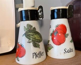 Salt & Pepper Shakers