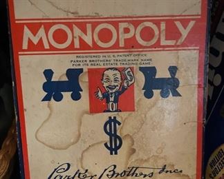 Antique 1940's Monopoly Game
