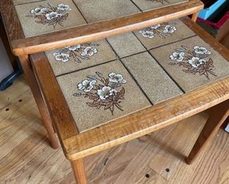 Vintage Matching Table Set