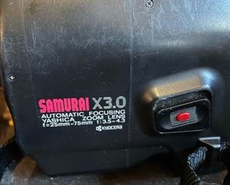 Vintage Yashica Samurai X3 Camera