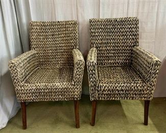 Twin Wicker Chairs
