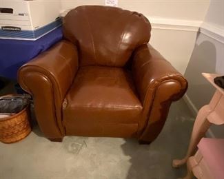 Leather Club Chair