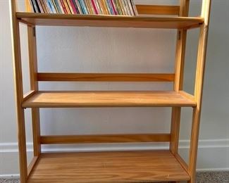 Collapsible Wood Bookcase Comes With Archie  Pals