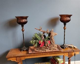 $50 TWO BUFFET LAMPS