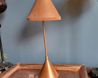$20 copper lamp