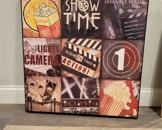 $20 movie theater wall hanging