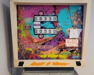 $1,000 Gottleub Jungle Princess pinball machine