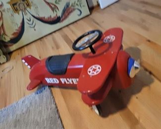 $30 red flyer airplane