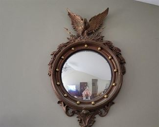 $150 Federal style Port hole wall mirror
