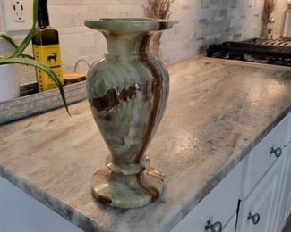 $30 11" Marble Vase