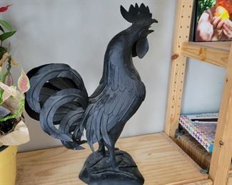 $100 metal rooster