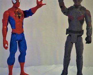 Spider-Man and Blade Action Figures