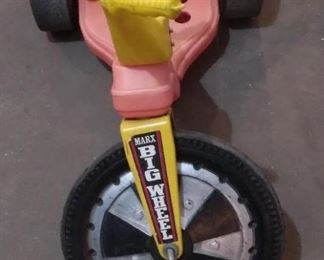 Vintage Marx Big Wheel Toy