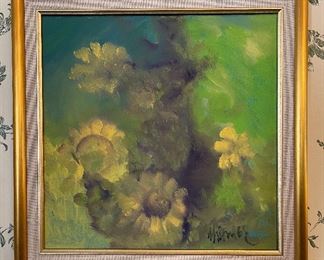 Painting by Boo Whitmer