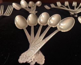 Sterling flatware 