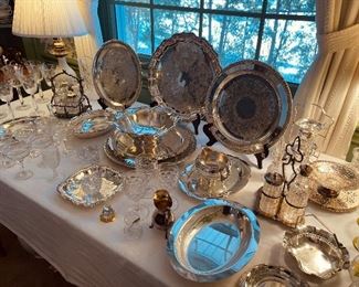 Silver Plate Serving Pieces