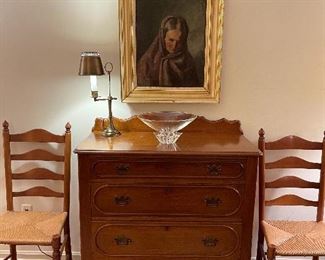 Oil on Canvas Portrait of a Woman 