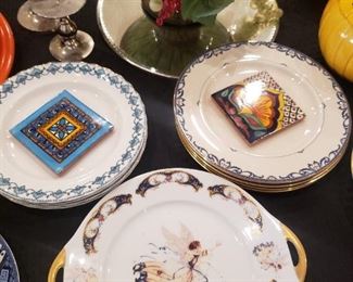 antique dishes