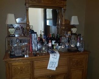 antique bar in theater
