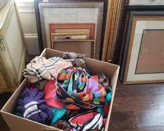 hundreds of scarves!