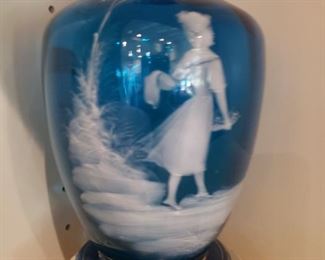 antique Mary Gregory pieces