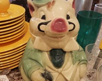 USA pig cookie jar