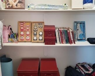 craft closet is full