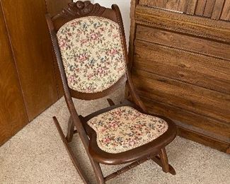 Embroidered Chair