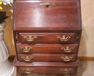 1 of 4 Vintage Secretary Desk
