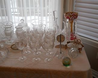 Waterford Millenium limited edition wine glasses